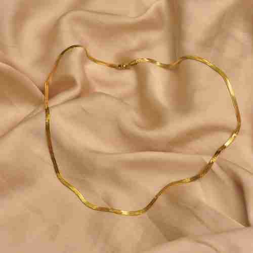 Gold stainless steel snake chain