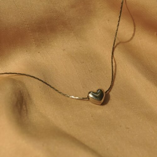 Amara steel heart chain (Silver)