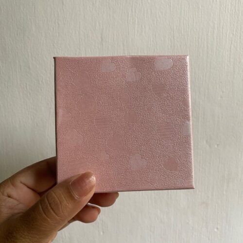 Baby pink gift box