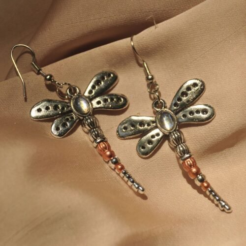 Freya dragonfly earrings
