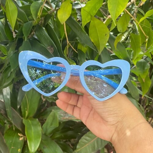 Heart sunglasses (Blue)