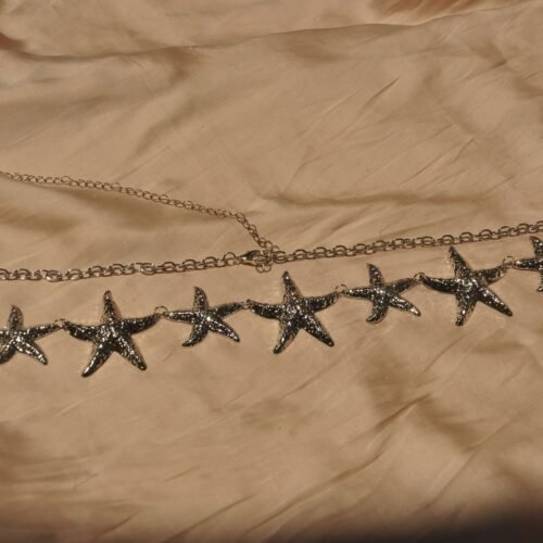 Starfish waist chain - Silver