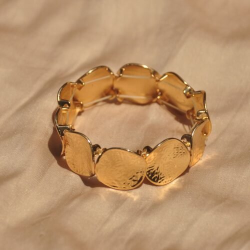 Gold stretch bangle C