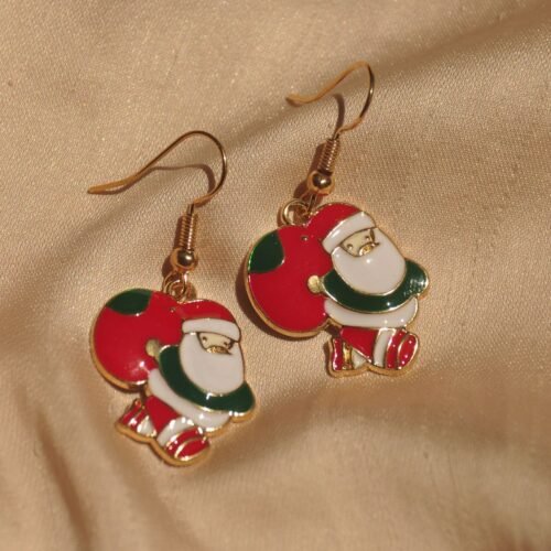 Santa earrings 2
