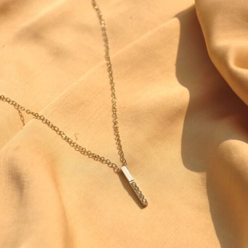 Rhinestone bar chain