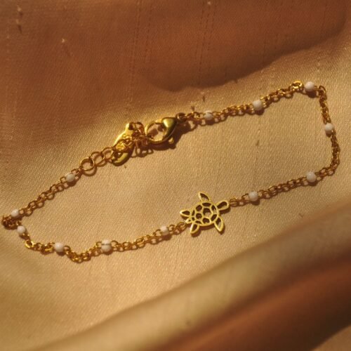 Turtle steel bracelet