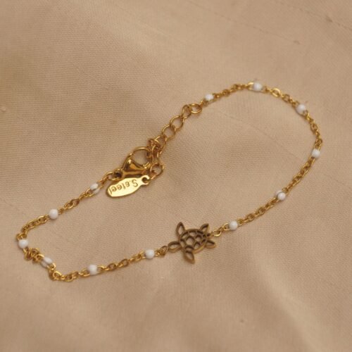 Turtle steel bracelet