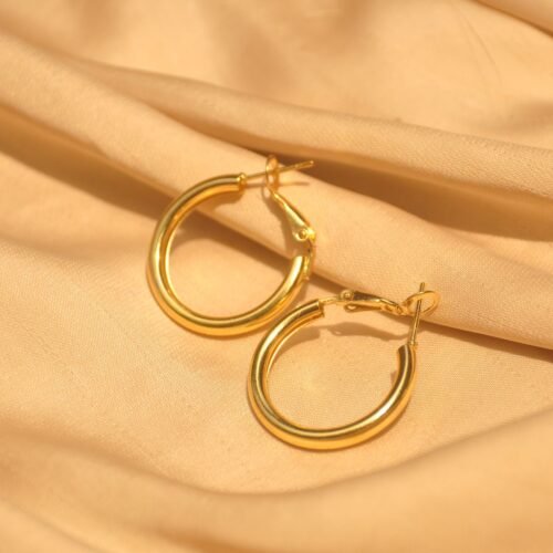 Gold hoops L