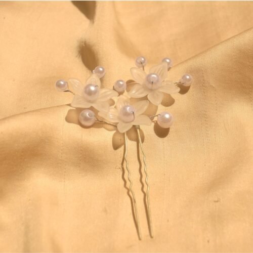 Bridal head pin - Silver