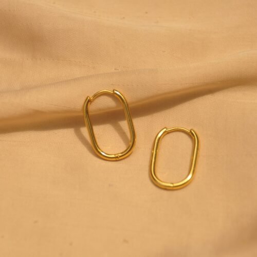 Rounded rectangle steel hoops
