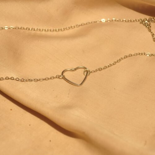 Heart minimal waist chain