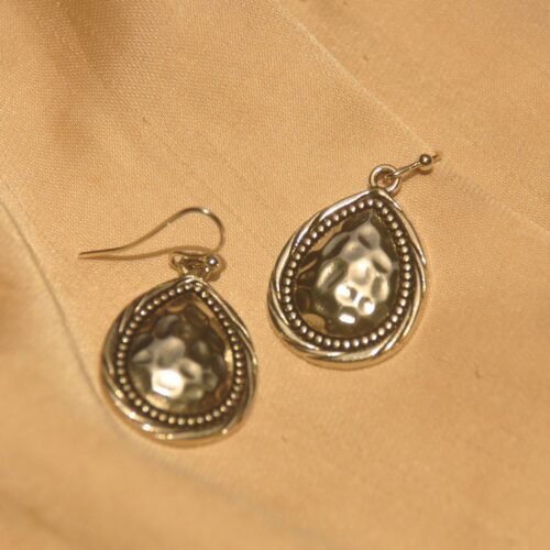 Silver boho earrings B
