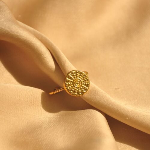 Helios ring - gold (size 8 & 9)